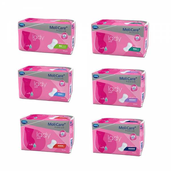 Incontinence, fuites légères et modérées pour femme, MoliCare® Premium Lady à Biganos sur le Bassin d'Arcachon